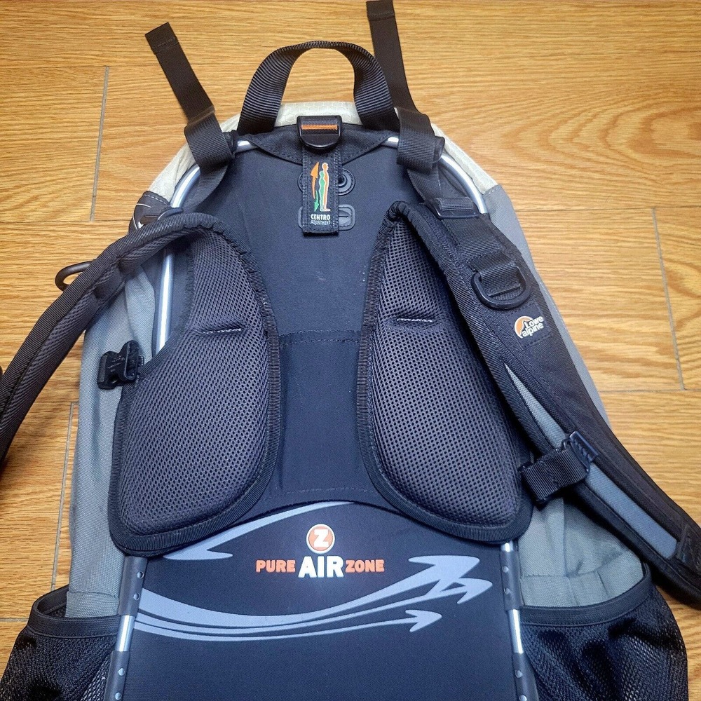 Lowe Alpine Mira Air ND35 Backpack Framed Pure Air Centro Adjustment Gray - Picture 11 of 15